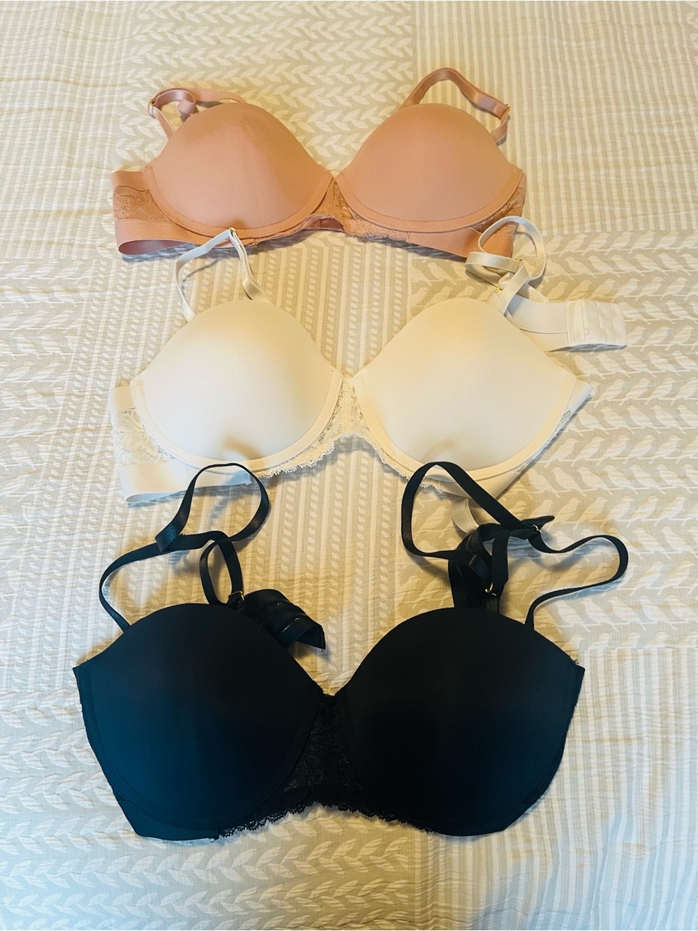 Multi-Pack Women’s Brad- Nude, Ivory, Black
